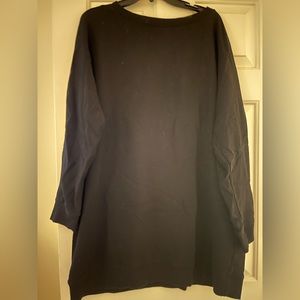 Black Able Emily Sweatshirt Dress